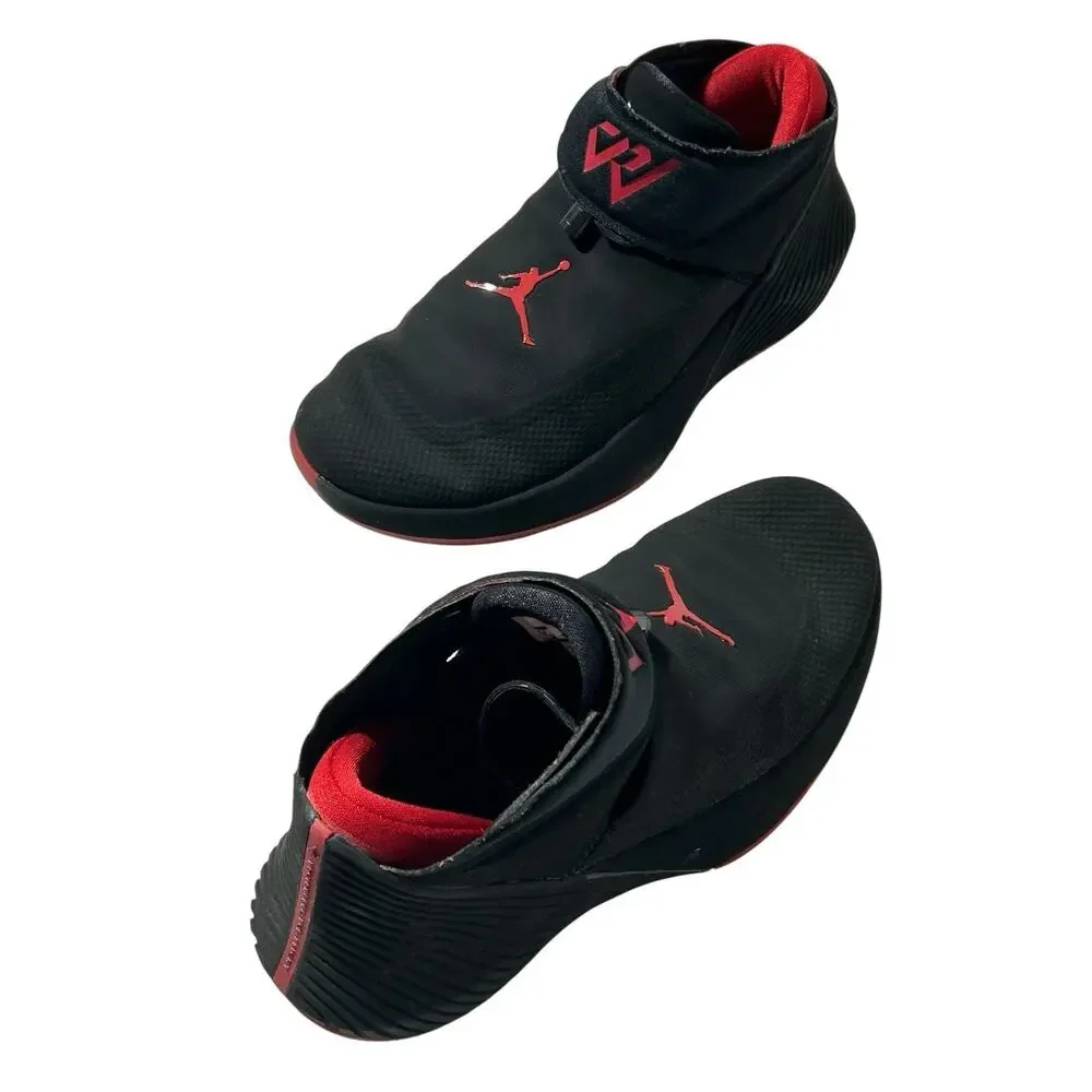 Jordan Why Not Zer0.1 Bred Black Gym Red Basketball Shoes AA2510-007 Mens 9